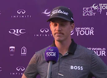 Daniel Hillier: Happy with late birdies