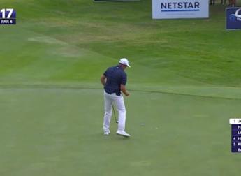 Casey Jarvis moves ahead with birdie at the 17th