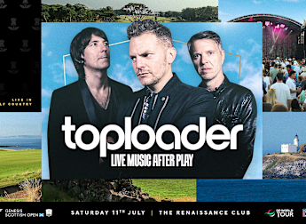 Toploader to headline Fringe by the Tee at the Genesis Scottish Open