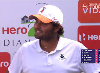 Eugenio Chacarra: When I'm having fun playing golf I prove I am one of the best in the world