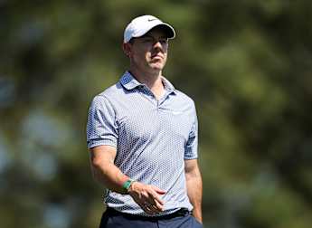 Rory McIlroy reeled in by Cameron Young on turbulent Masters Moving Day