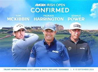 Talented trio strengthen home charge at Amgen Irish Open