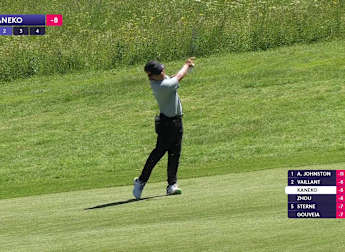WATCH: Kota Kaneko helps salvage par with fantastic approach