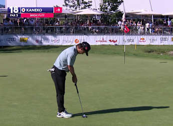 WATCH: Kota Kaneko birdies 18th to card second-round 65