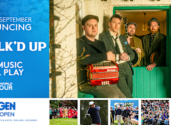 All Folk’d Up to Close Out Sold-Out Sunday at the Amgen Irish Open in Doonbeg, Co. Clare