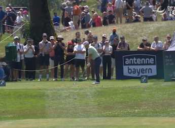 WATCH: Brad Dalke throws dart at par-three second