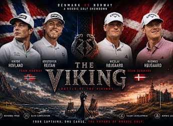 Four of the Nordic region's biggest golf stars launch THE VIKING