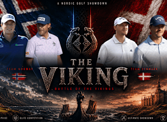 Four of the Nordic region's biggest golf stars launch THE VIKING