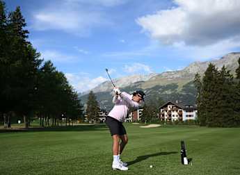 A numbers game - Players tackle altitude at Omega European Masters