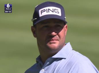 WATCH: Thriston Lawrence throws a dart at the sixth to continue fast start to title defence