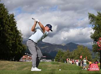 Paul Casey hails 'wonderful day' after taking lead in Crans Montana