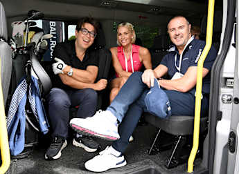 Follow live coverage of Celebrity BMW PGA Championship Pro-Am in special show