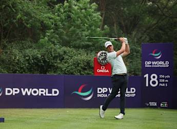 Niklas Nørgaard on top after weather-affected day one in New Delhi