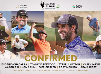 More stars confirmed for Abu Dhabi Aldar Championship