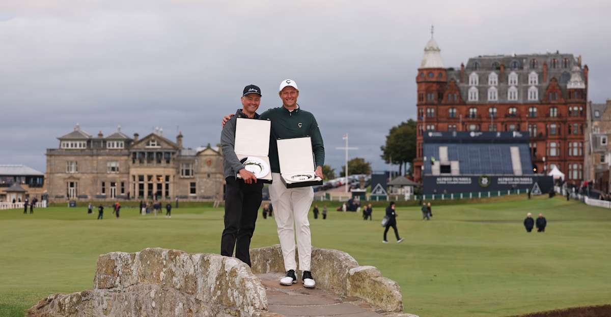 Adrian Meronk and Tom Chaplin win Alfred Dunhill Links Championship Team Competition