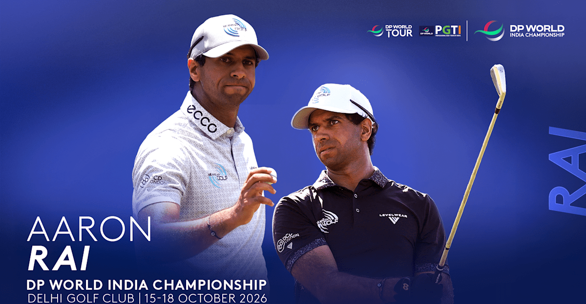 Major champion Aaron Rai ready for DP World India Championship debut ...
