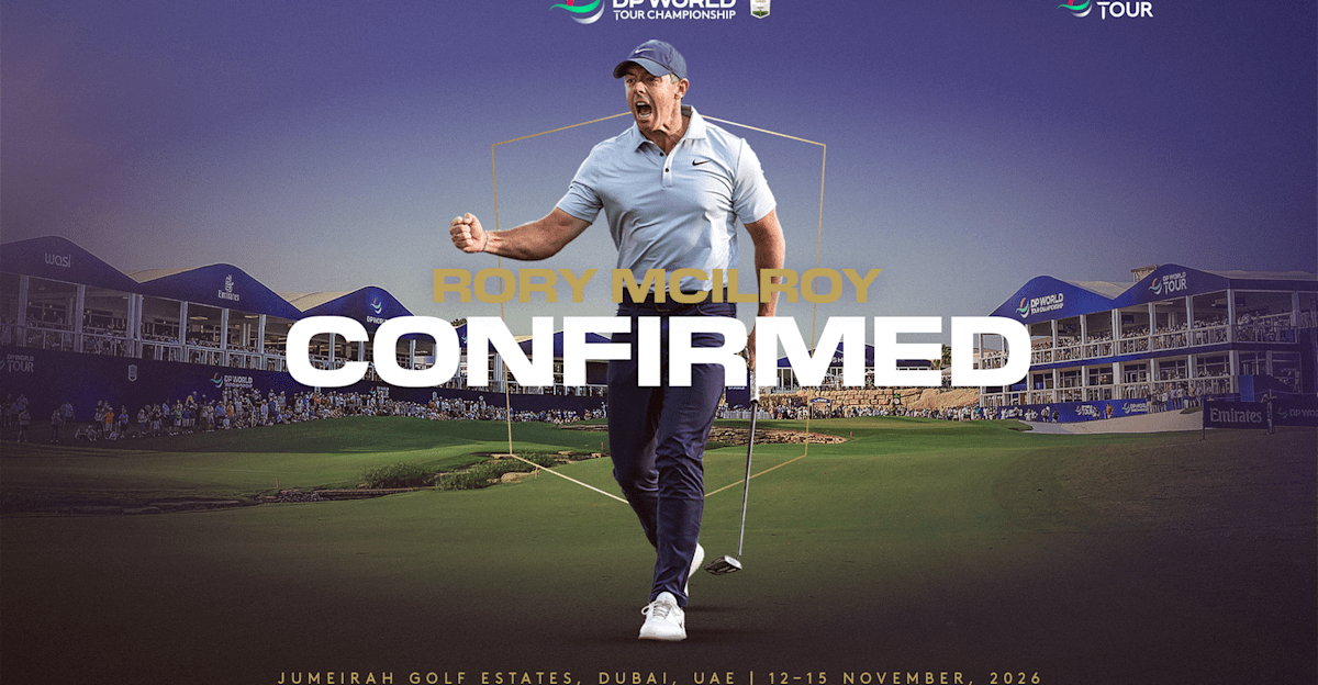 Rory McIlroy set for Dubai return at DP World Tour Championship ...