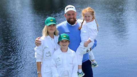Shane Lowry with his family | Masters Par 3 Contest 2026