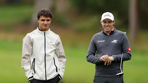 Lando Norris and Matt Fitzpatrick