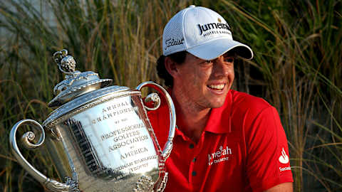 McIlroy broke new ground again at Kiawah Island to win the 2012 US PGA Championship by a record eight shots