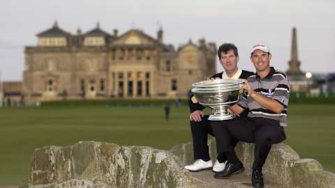 Padraig Harrington & JP McManus win in 2002