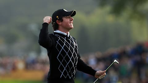 McIlroy made his Ryder Cup debut at Celtic Manor in 2010, contributing two points 