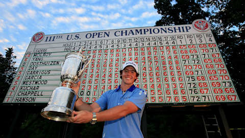McIlroy broke several scoring records on his way to winning the 2011 U.S. Open