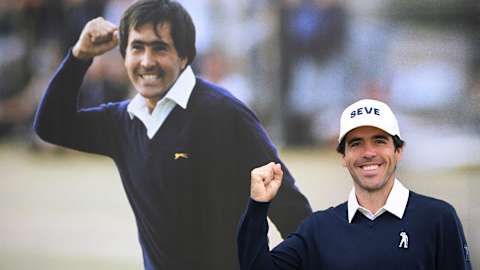 Seve's son Javier was in attendance