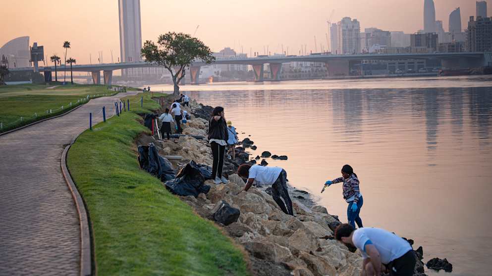 Dubai Creek clean up 2