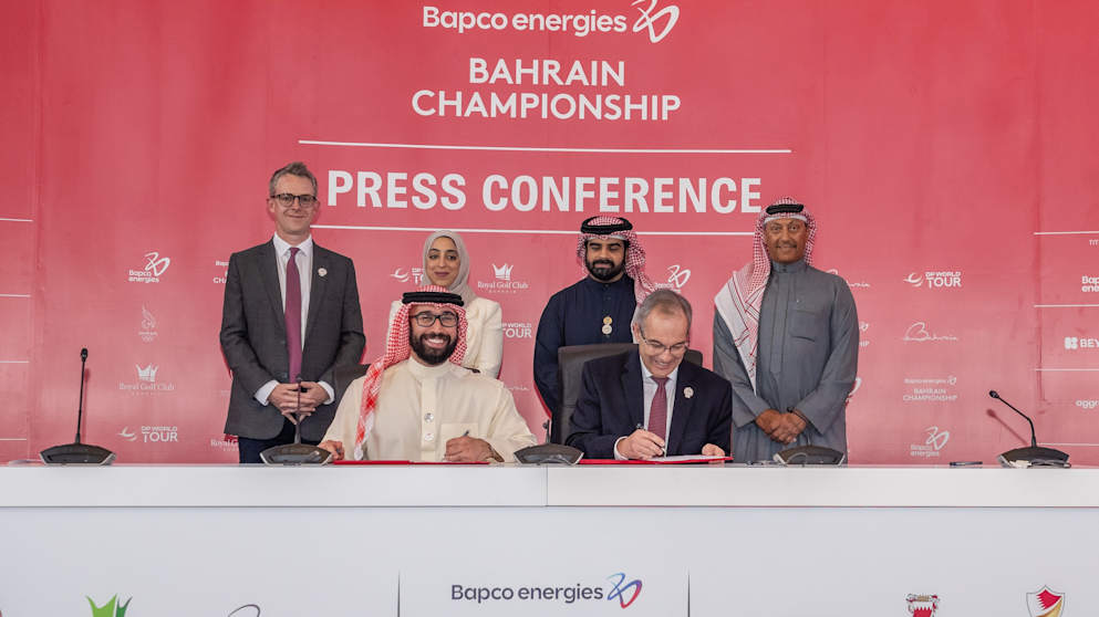 Bapco Energies Bahrain Championship Press Conference