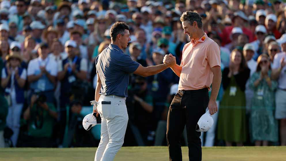 Rory McIlroy and Justin Rose