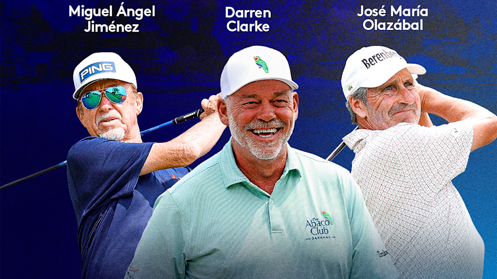 Clarke, Jimenez, Olazabal - Senior Open