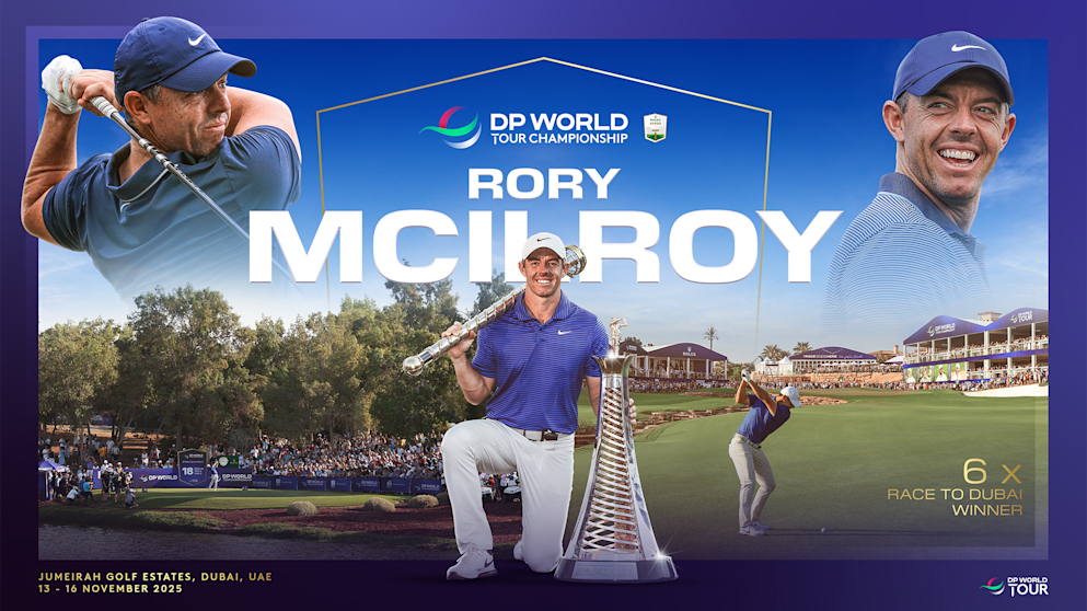 Rory McIlroy DPWTC graphic