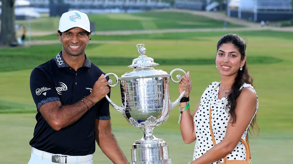 Aaron Rai and Gaurika Bishnoi