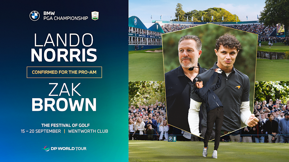 Velocidad y Precisión: Estrellas de F1 Lando Norris y Zak Brown Vuelven al BMW PGA Championship Pro-Am