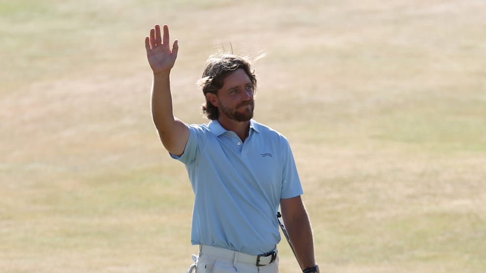 Fleetwood roza la gloria en Royal Birkdale ante su público