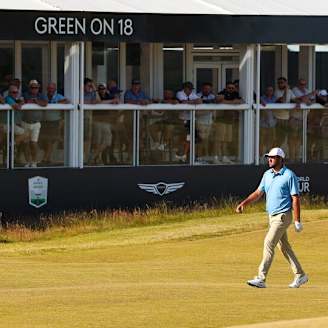 Green on 18
