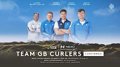 image: Team GB curlers to hit the links in Nexo Championship Celebrity Pro-Am 