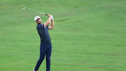 image: Kjettrup holds 54-hole lead in England 