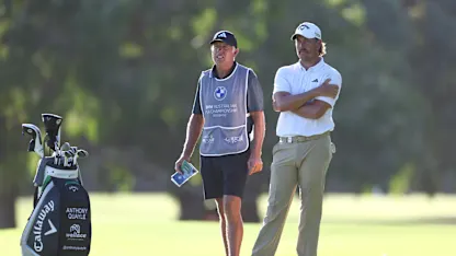image: ‘His professionalism rubs off on you’ – New DP World Tour member Anthony Quayle enjoying link up with caddie Steve Williams