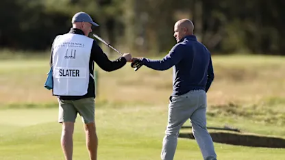 image: Kelly Slater's sunset surf in St Andrews gives students surprise at Alfred Dunhill Links Championship