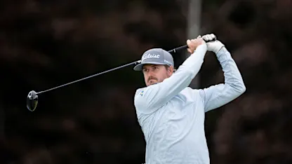 image: Blomstrand holds halfway lead in Scotland 
