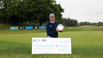image: Blomstrand claims Scottish Challenge supported by The R&A title