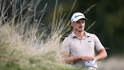 image: Tom Vaillant gives chase at home Open as Matt Fitzpatrick leads