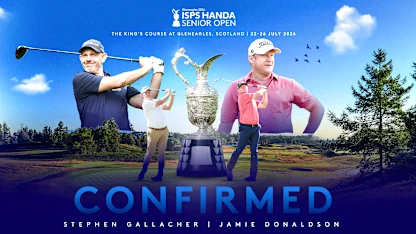 image: Jamie Donaldson and Stephen Gallacher confirmed for ISPS HANDA Senior Open