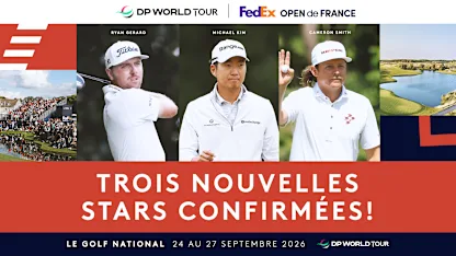 image: PGA Tour winners join world-class FedEx Open de France field