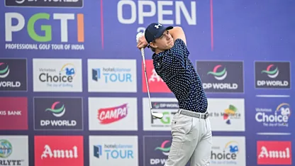 image: Wallin, Khan and Friedrichsen share lead in Delhi 