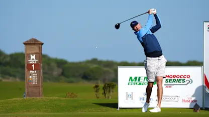 image: Wood earns HotelPlanner Tour status by topping MENA Golf Tour Rankings