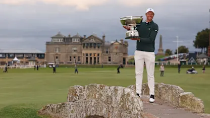 image: Adrian Meronk manifested his Alfred Dunhill Links Championship victory in his notebook