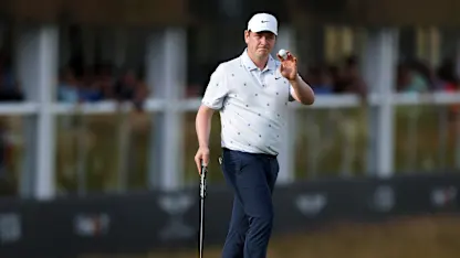 image: MacIntyre, Fitzpatrick and Lee part of three-way tie after delayed third round at Genesis Scottish Open 